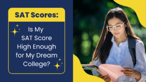 Sat score for my college